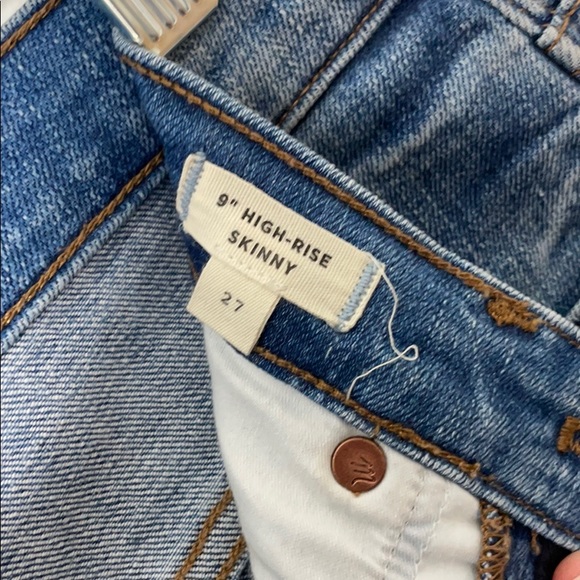 Madewell 9” High Rise Skinny size 27 - Picture 3 of 6
